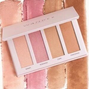 Wander Beauty Riviera Blush and Bronzer Palette Makeup Summer Colors NEW